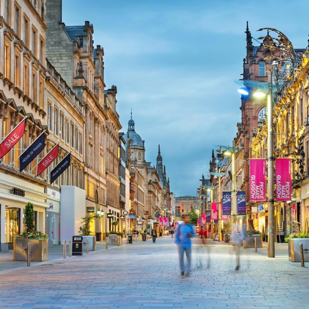 Cosy 1 Bed With Parking In City Centre Apartman Glasgow Kültér fotó